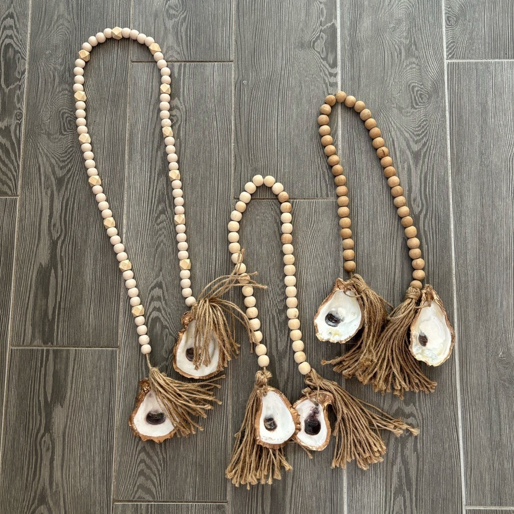 Oyster Shell Bead Garland